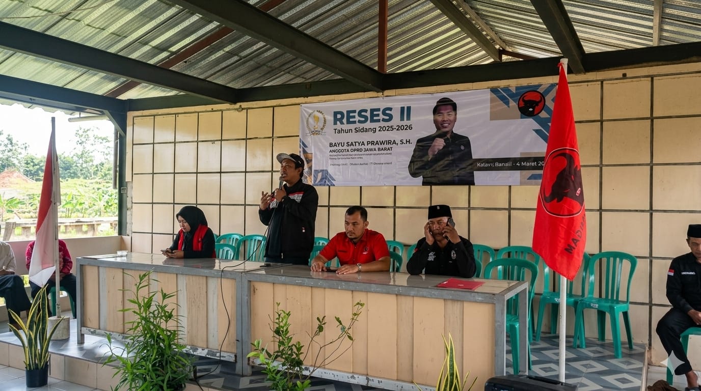 Lanjutkan Safari Reses II kabupaten Majalengka, Bayu Satya Prawira Serap Aspirasi Warga Desa Palasah