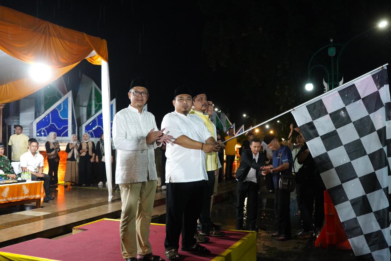 KANG REY BUPATI SUBANG IKUTI PARADE BEDUG SAMBUT LEBARAN DAN HUT SUBANG YANG KE 78