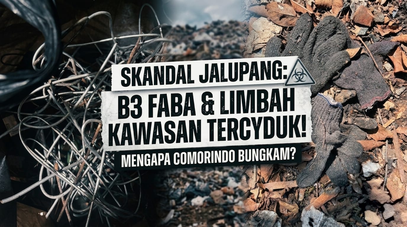 Skandal Limbah B3 di TPA Jalupang: Manajemen Kawasan Comarindo Bungkam